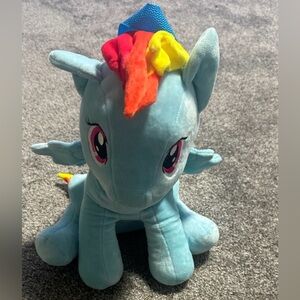 My Little Pony Rainbow Dash Plush Backpack nwt
